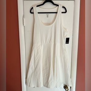 White A Line Dress - Bacholerette